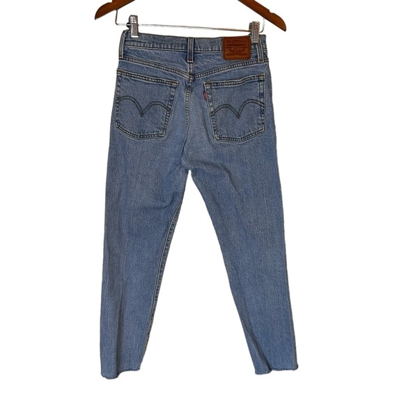 Levi's Wedgie Icon Fit Cut Off Jeans Bright Side - Picture 7 of 14